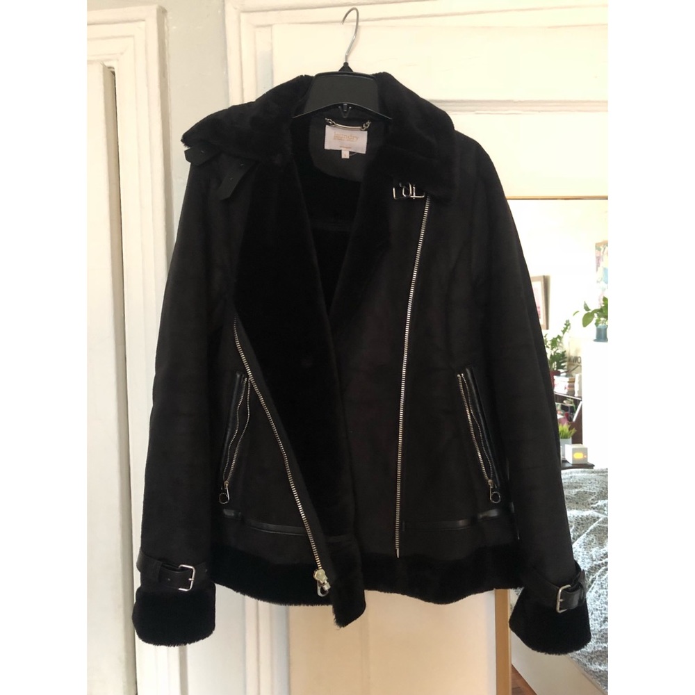 Faux shearling jacket